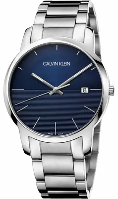 Produktbild von Herrenuhr Calvin Klein City K2G2G14Q, Silber / Blau