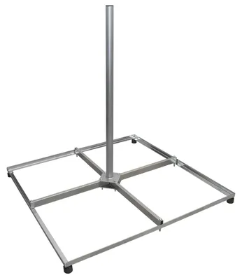 Produktbild von PremiumX SAT Balkonständer 4x50x50cm Stahl 1m Mast Flachdachständer Standhalter