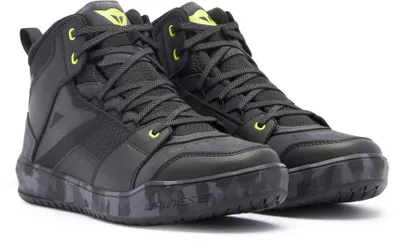 Produktbild von Dainese Suburb D-WP S26 wasserdichte Motorrad Schuhe, schwarz/grau/gelb, 42