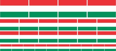 Produktbild von Mini Aufkleber Set - Pack glatt - 4x 51x31mm+ 12x 33x20mm + 10x 20x12mm- selbstklebender Sticker - Fahne - Ungarn - Flagge / Banner / Standarte fürs Auto, Büro, zu Hause und die Schule - Set of 26