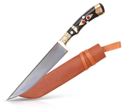 Produktbild von Usbekischer Messer – Pchak, 30 cm Kochmesser Handarbeit Küchenmesser