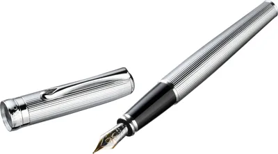 Produktbild von Füllhalter Excellence A2 guillochiert chrom 14 kt F