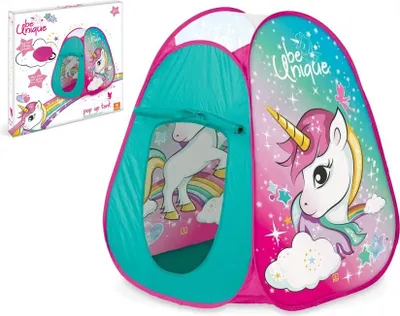 Image de Tente pop-up licorne pour enfants 85x85x95 - 8001011285204