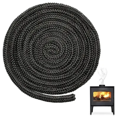 Produktbild von Glasfaserdraht, 10 mm x 2,5 m, für Ofen und Schornstein