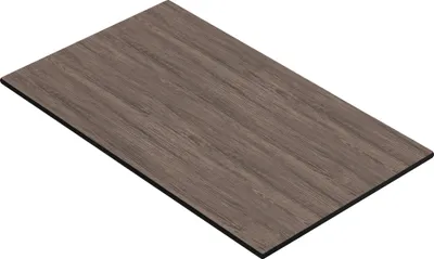 Produktbild von COMPACT | Gastro HPL Tischplatte | B:T 120 x 70 cm | Light Wenge | Rechteckig | Gastro HPL Tischplatte
