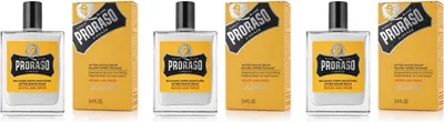 Produktbild von After Shave Balm Wood and Spice 3x100 ml