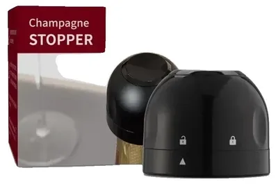 Productafbeelding van Wijnstopper, milieuvriendelijk, herbruikbaar, 1 stuk, geschikt voor champagne