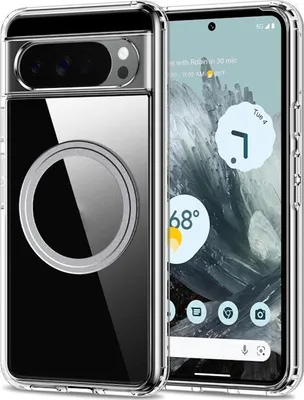 Produktbild von TPU Hülle für Google Pixel 10 Pro XL Transparent Frosted mit MagSafe Magnetring