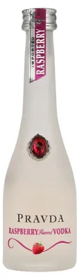 Image de Pravda RASPBERRY Flavored Vodka 37,5% Vol. 0,05l