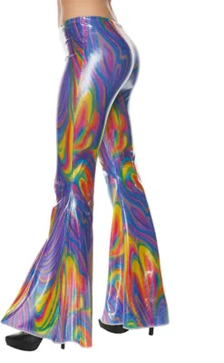 Produktbild von 70er Hippie Damenhose - Fasching Karneval Kostüm Größe: XS