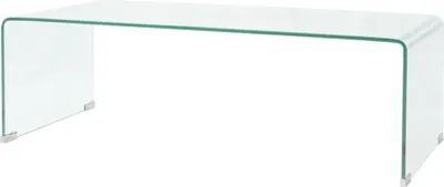 Zdjęcie produktu dla Stolik kawowy, szkło hartowane 98x45x30 cm