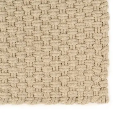 Immagine prodotto di Tappeto Rettangolare Naturale 120x180 cm in Cotone