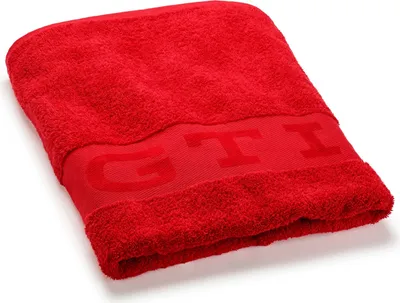 Produktbild von Original Volkswagen GTI Badetuch Handtuch Strandlaken Strandtuch VW Rot