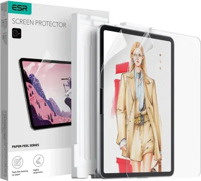 Produktbild von Esr Paper Feel Schutzfolie Für Ipad Pro 11'' 2024 - Matt 2 Stk.