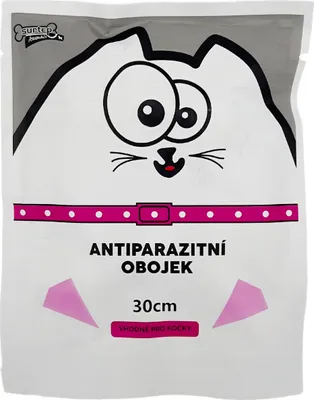 Obrázek produktu pro Antiparazitní obojek pro kočky 30cm