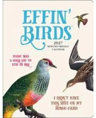 Zdjęcie produktu dla Planer miesięczny/tygodniowy "Effin' Birds" na rok 2027