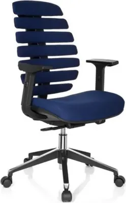 Zdjęcie produktu dla Krzesło biurowe, obrotowe, ERGO LINE II Blue