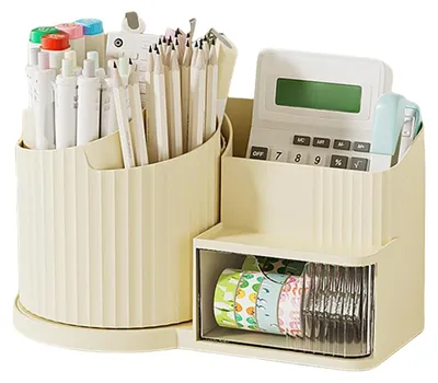 Obrázok produktu pre Organizér na písací stôl, otočný o 360 stupňov, na kancelárske potreby
