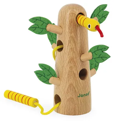 Produktbild von Janod Tropik – Fädelspiel Baum