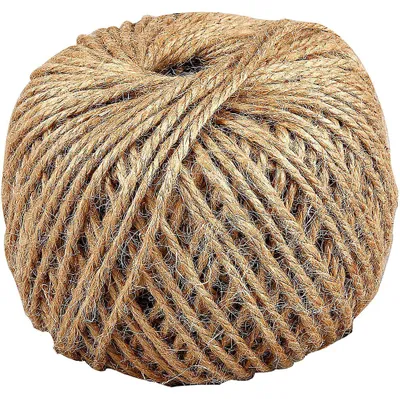 Produktbild von Naturschnur, Dicke 3 mm, 100 m/ 1 Rolle [HOB-50342]