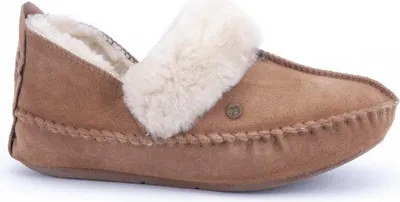 Produktbild von Warmbat Barrine Suede Cognac - Damen Hausschuhe - BAR341025