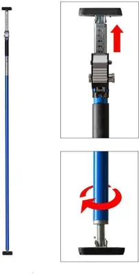 Produktbild von Montagestütze, Teleskopstange AB-360 (blau)