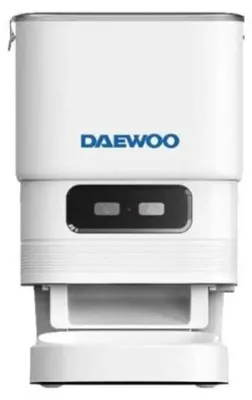 Image de Daewoo D-PF13 Distributeur automatique de nourriture pour animaux 4L Wi-Fi gris et blanc