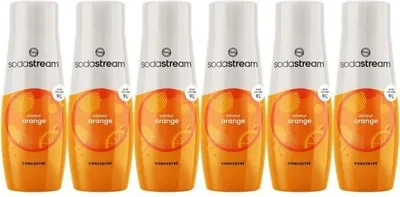 Produktbild von Konzentrate – 6er-Pack Orangenkonzentrate – Bis zu 54 l Getränke – 440 ml