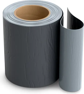Produktbild von Isolbau Butyl Reparaturband - Anthrazit, 150 mm x 10 m - Abdichtungsband für das Dach  Loch Rohr  wWohnmobile  - Wasserdichter Schutz gegen Korrosion Witterung & UV-Bestrahlung - Selbstklebende Klebeband Dichtdnad