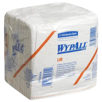 Zdjęcie produktu dla Wypall® 7471 chusteczka L40 - 1-warstwowa, biała, opakowanie 56 chusteczek