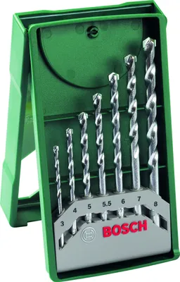 Produktbild von Bosch Mini-X-Line Steinbohrer-Set, 7tlg. - 2607019581
