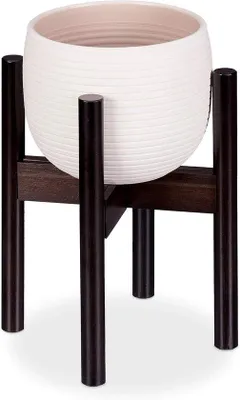Produktbild von Famanu Pflanzenständer verstellbar für Blumentöpfe bis Ø 32 cm - Braun