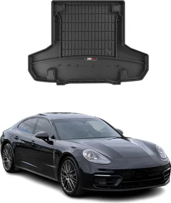 Produktbild von FROGUM Kofferraumwanne Schwarz TPE für PORSCHE PANAMERA (971)