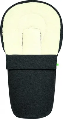 Produktbild von Odenwälder Walk Fußsack, Design:Anthrazit Melange