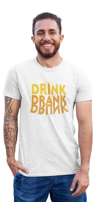 Produktbild von D&B Uni Polo  ST00030 Drunk Weiß-Größe 4XL