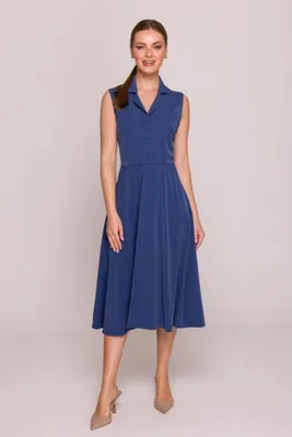 Produktbild von Stylove Midikleid für Frauen Konstantia S409 himmelblau S