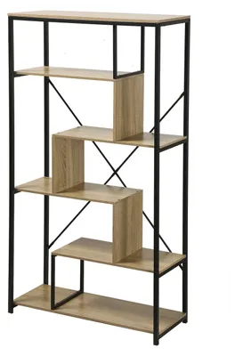 Immagine prodotto di Calicosy - Libreria con ripiani su 6 livelli H 160 cm