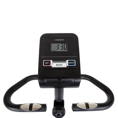 Produktbild von HAMMER Cardio 4.0, Aufrechtes Fahrrad, Luft, 110 kg, Manuell, Schwarz, Rot, Berührung