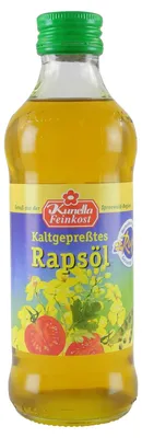 Produktbild von Rapsöl, kaltgepreßt von Kunella Feinkost (250 ml)