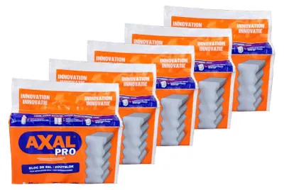 Produktbild von Axal Pro Block 5x 4x2,5kg Regeneriersalz Salztabletten Wasserenthärtung Tablettensalz