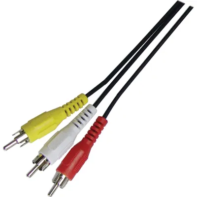 Obrázok produktu pre SENCOR SAV 107-015 AV kábel, 3x Cinch/RCA konektor - 3x Cinch/RCA konektor, dĺžka 1,5 m