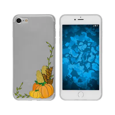Produktbild von PhoneNatic Case kompatibel mit Apple iPhone 6s / 6 Silikon-Hülle Herbst Erntedankfest/Thanksgiving M5