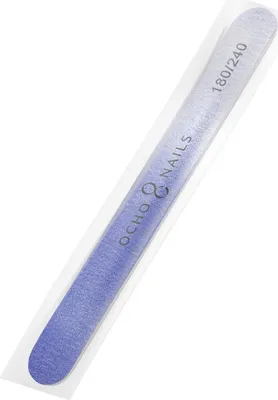Obrázek produktu pro Ocho Nails rovný pilník 180/240 1 ks bezpečné balení