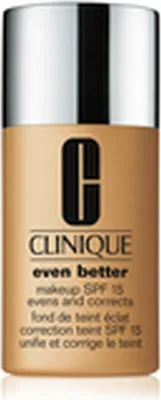 Obrázok produktu pre Clinique Even Better Broad Spectrum SPF 15, Fľaša, Tekuté, Zjasnenie, Hydratačné, Ochrana, Vyhladenie, Teplé, WN 114, Golden