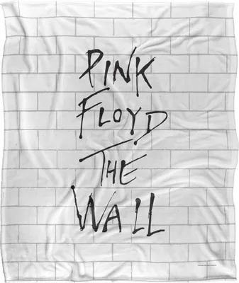 Produktbild von Pink Floyd - "The Wall" Plattenhülle Decke, Seidig, Supersoft TV23554 (Einheitsgröße) (Weiß/Schwarz)