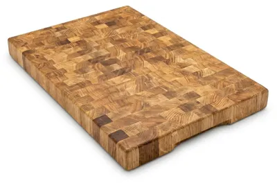 Image de PLANCHE à découper END GRAIN BLOK en chêne 50 x 35 x 4 PROFESSIONNELLE