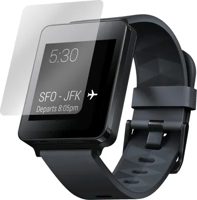 Produktbild von 2er-Pack PhoneNatic Displayschutzfolien matt  kompatibel mit LG G Watch