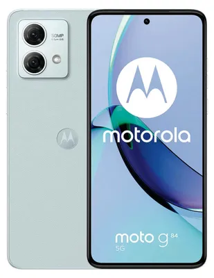 Produktbild von Motorola moto G84 5G 12+256GB Glacier Blue / Marshmallow Blue