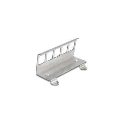 Zdjęcie produktu dla DELOCK Keystone Metall Halterung 5 Port für Hutschiene