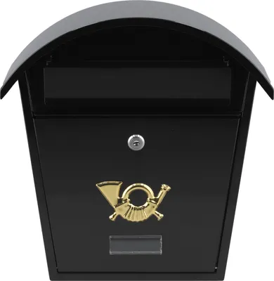 Immagine prodotto di Cassetta postale 380x320x105mm nera